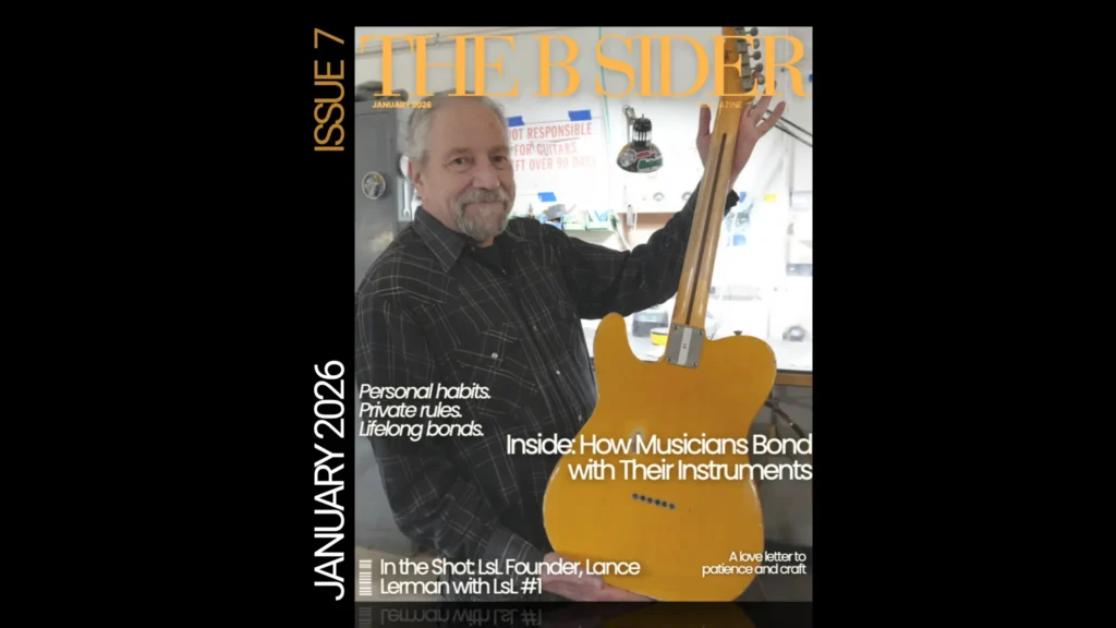 The B Sider: How Musicians Bond with Their Instruments